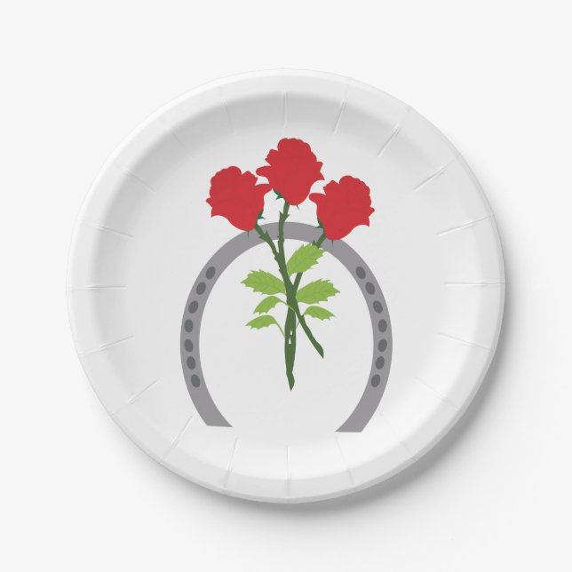 Kentucky Derby Paper Plates (Front)