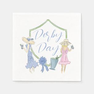 Kentucky Derby Party Balloon Napkins