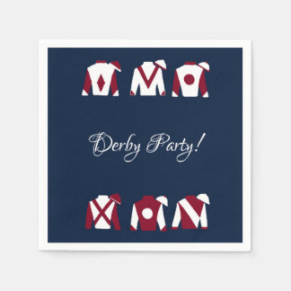 Kentucky Derby Party Cocktail Napkins