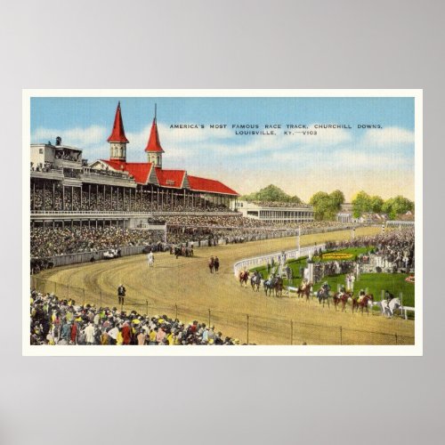 Kentucky Derby Poster