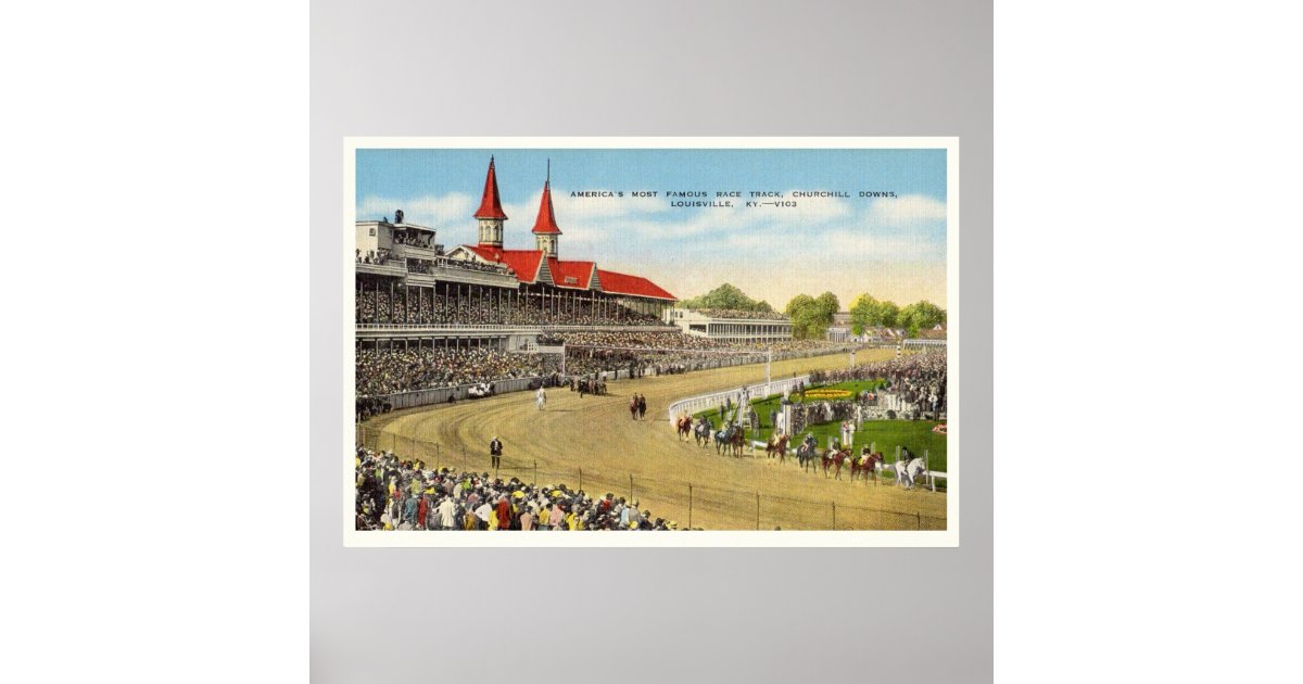 Kentucky Derby Poster Zazzle