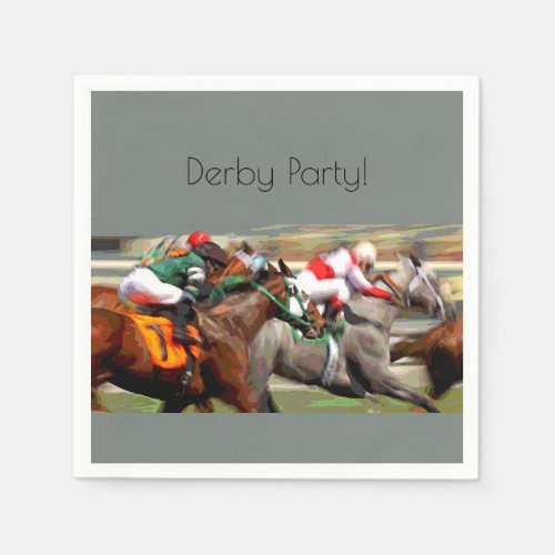 Kentucky Derby Viewing Party Cocktail Napkins