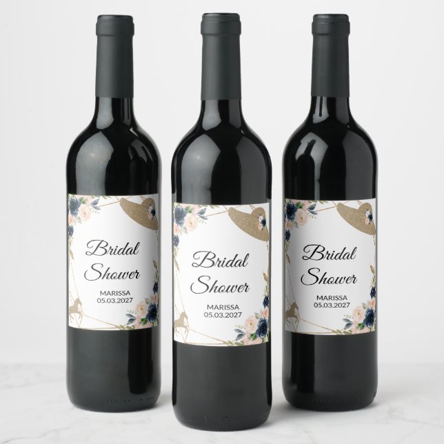 Kentucky Derby Wedding  Personalized Label (Bottles)