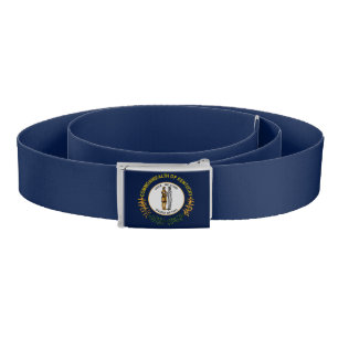 Kentucky flag belt