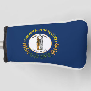 Kentucky flag golf head cover