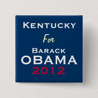 KENTUCKY For OBAMA 2012 Campaign Button