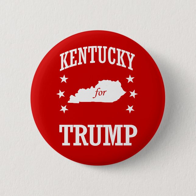 KENTUCKY FOR TRUMP BUTTON (Front)