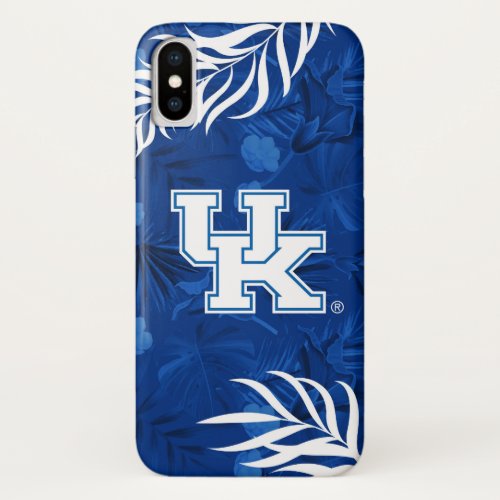 Kentucky  Hawaiian Pattern iPhone X Case