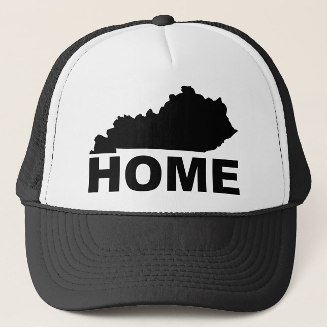 Kentucky Home Away From State Ball Cap Hat (Front)