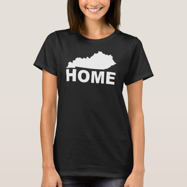 Kentucky Home Away From State Funny T-Shirt Tees (Front)