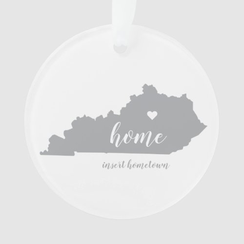 Kentucky Hometown Personalized Ornament