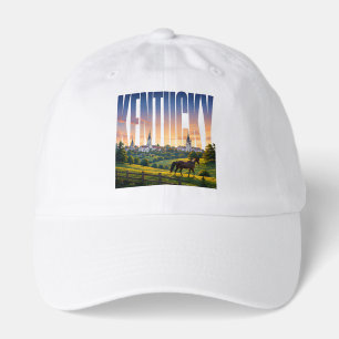 Kentucky Horse Country Bluegrass Scenic Escape Hat