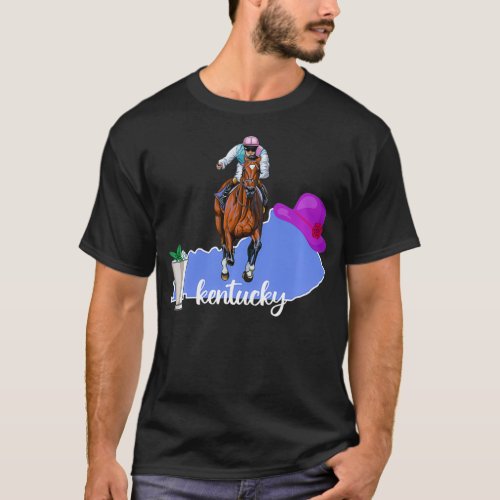 Kentucky Horse Racing Lover Derby Party  T_Shirt