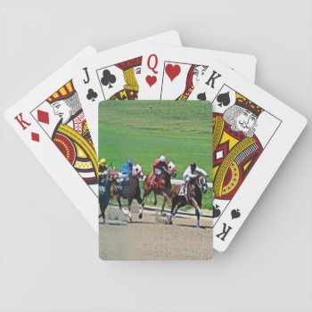 Kentucky Horse Racing Playing Cards by AmSymbols at Zazzle