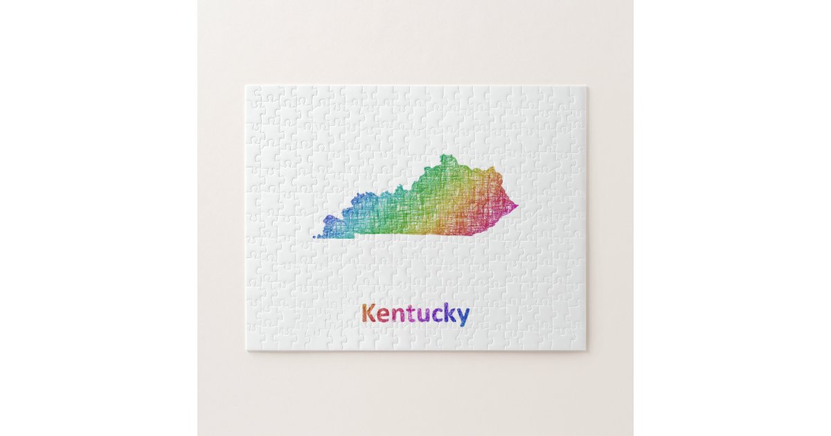 Kentucky Jigsaw Puzzle Zazzle