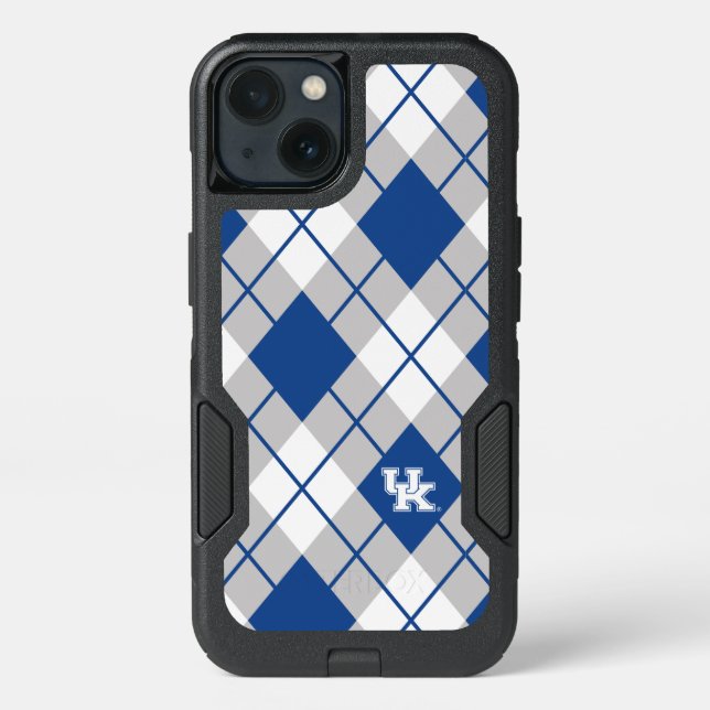 Kentucky | Kentucky Argyle Pattern Otterbox iPhone Case (Back)