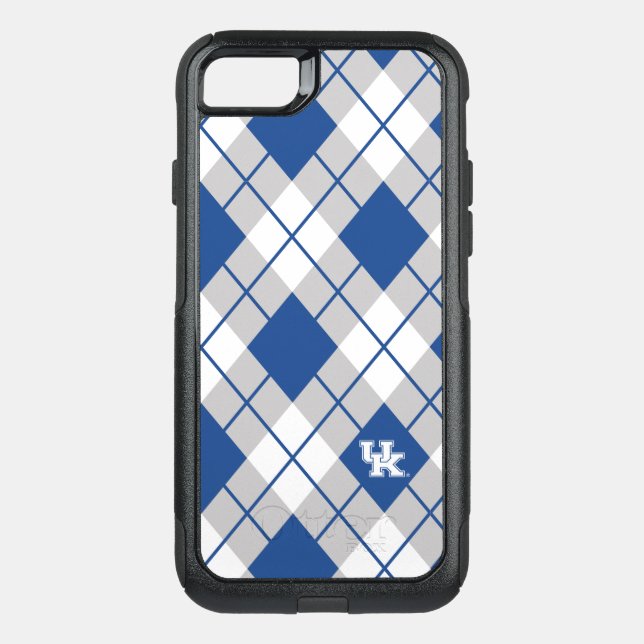 Kentucky | Kentucky Argyle Pattern Otterbox iPhone Case (Back)