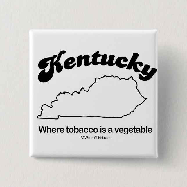 KENTUCKY - "KENTUCKY STATE MOTTO" T-shirts and Gea Pinback Button (Front)