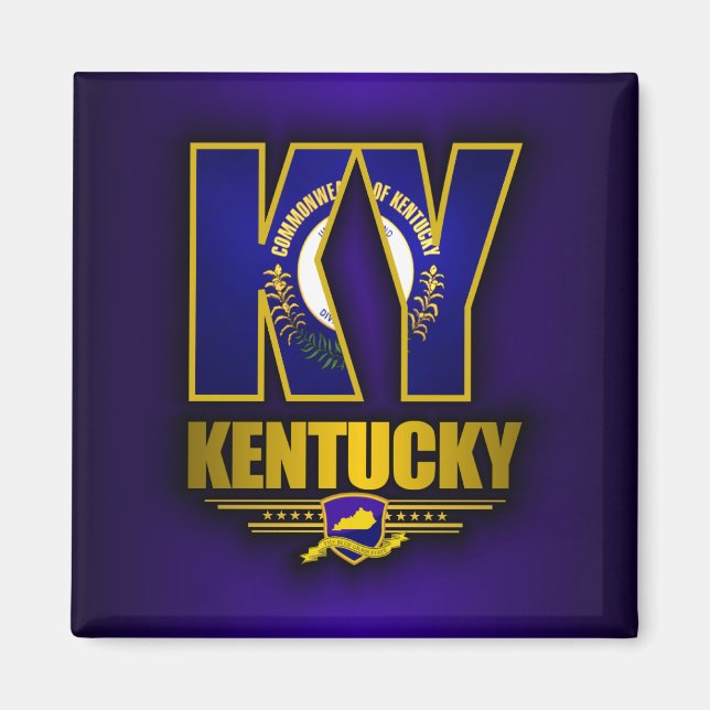 Kentucky (KY) Magnet (Front)
