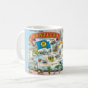 Kentucky Map Mug