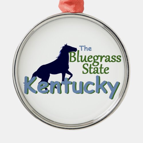 KENTUCKY METAL ORNAMENT