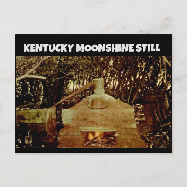 KENTUCKY MOONSHINE POSTCARDS (Front)