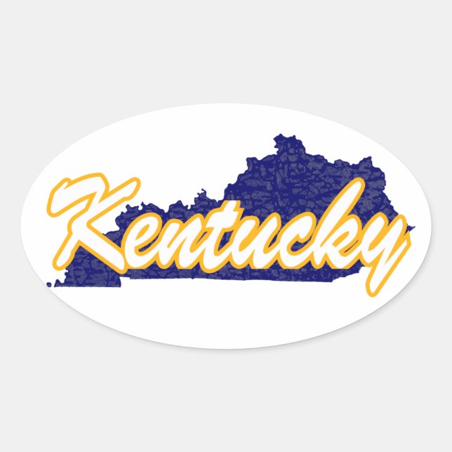 Kentucky Oval Sticker (Front)
