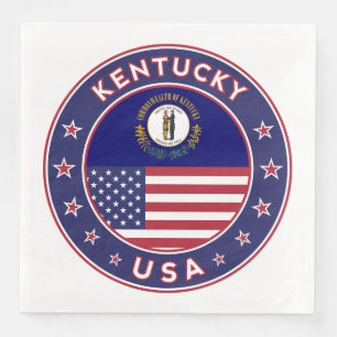 Kentucky Paper Dinner Napkins