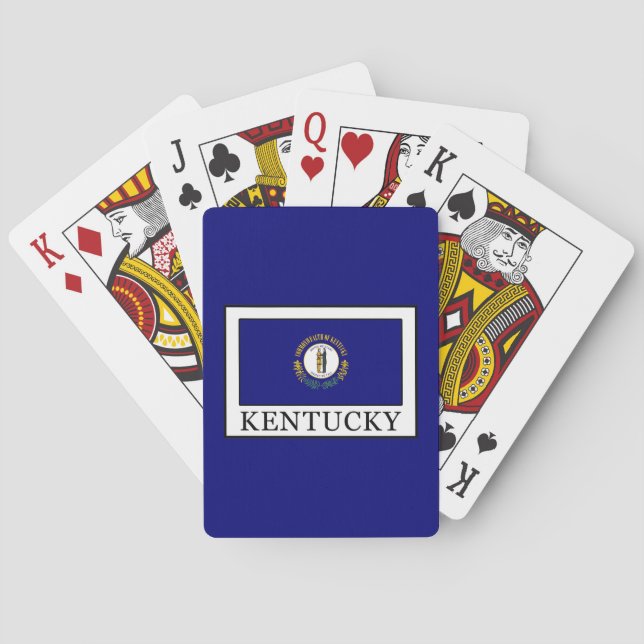 Kentucky Poker Cards (Back)