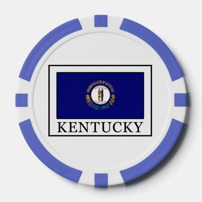 Kentucky Poker Chips (Front)
