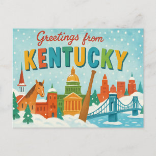 KENTUCKY Postcard