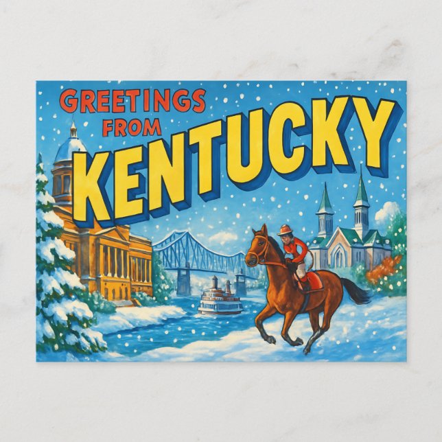 KENTUCKY Postcard (Front)