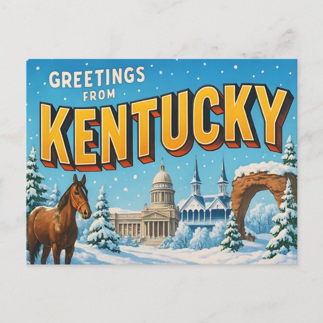 KENTUCKY Postcard (Front)