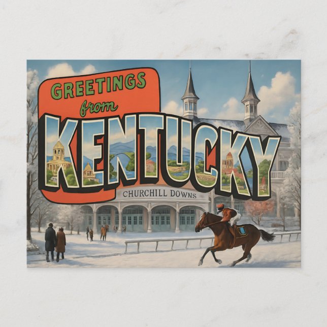 KENTUCKY Postcard (Front)