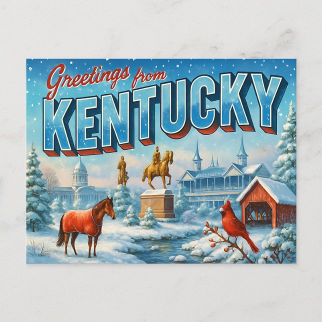 KENTUCKY Postcard (Front)