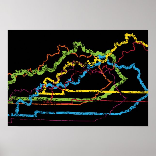 kentucky pride blur poster (Front)