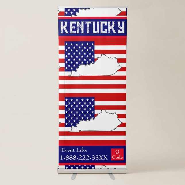 KENTUCKY    RETRACTABLE BANNER (Front)