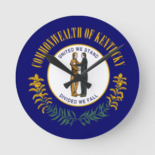 KENTUCKY ROUND CLOCK