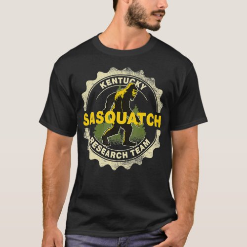 Kentucky Sasquatch Research Team Bigfoot Believer  T_Shirt