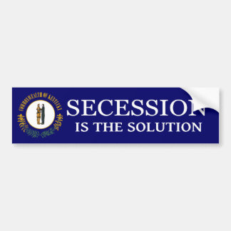 Kentucky Secession Bumper Sticker