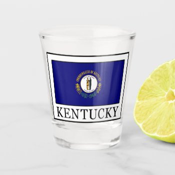 Kentucky Shot Glass by KellyMagovern at Zazzle