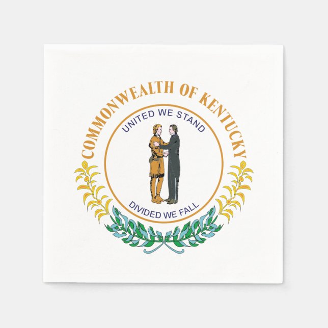 Kentucky sign napkins (Front)