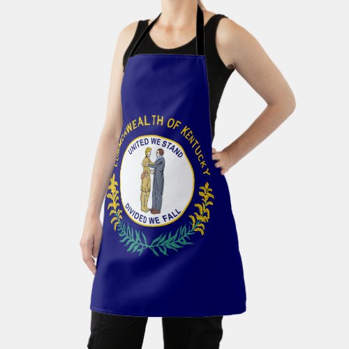 Kentucky State Flag Apron