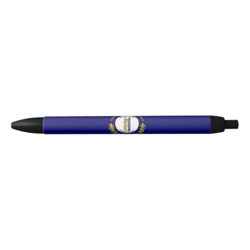 Kentucky State Flag Blue Ink Pen