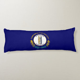 Kentucky State Flag Body Pillow