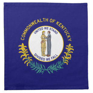 Kentucky State Flag Cloth Napkin