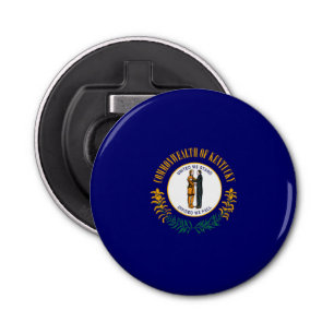 Kentucky State Flag Design Bottle Opener
