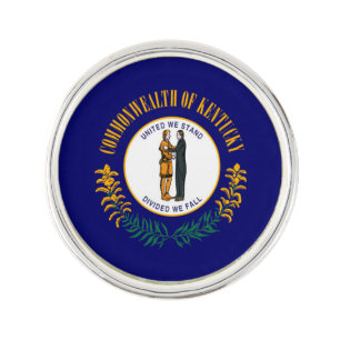 Kentucky State Flag Design decor Lapel Pin