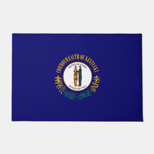 Kentucky State Flag Design Doormat