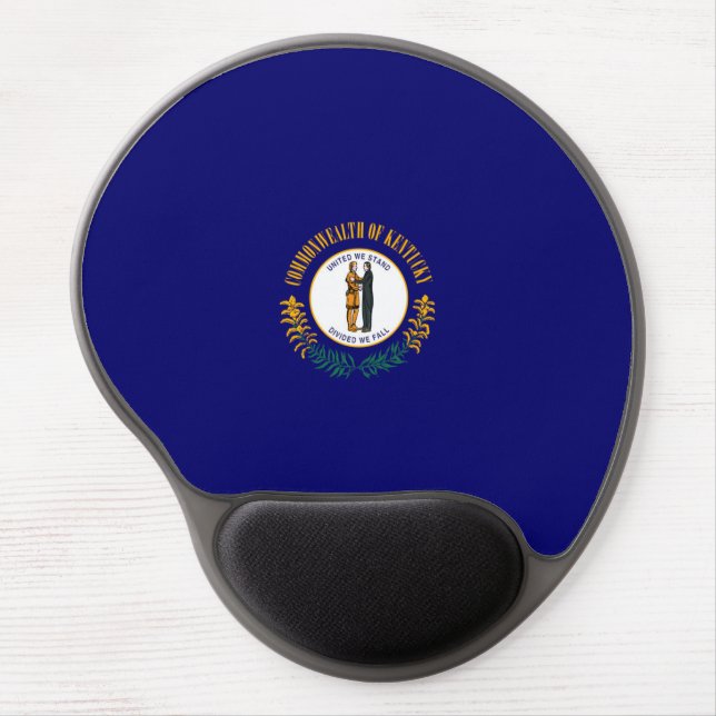 Kentucky State Flag Design Gel Mouse Pad (Front)